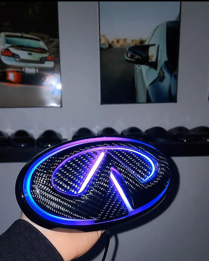 JCF V2 LED Logo Emblem | Compatible with Infiniti Q50 2014-2017