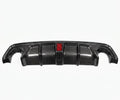 Q50 carbon fiber 3rd brake light trunk diffuser